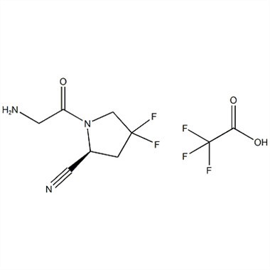 (S)-1-(2-Aminoacetyl)-4,4-difluoropyrrolidine-2-karbonitril Trifluoroacetate No. CAS:1448440-40-1