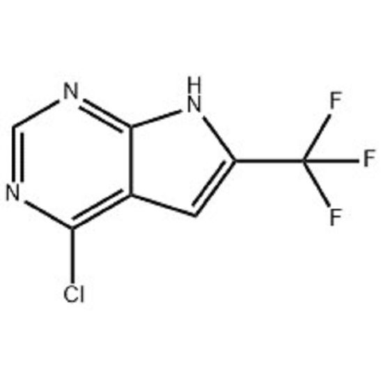 4-chloro-6-(trifluoromethyl)-7H-pyrrolo[2,3-d]pyrimidine CAS No.: 1830312-37-2