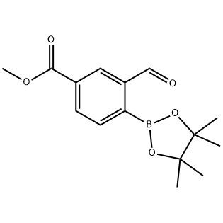 Asid Benzoik, 3-formil-4-(4,4,5,5-tetrametil-1,3,2-dioxaborolan-2-yl)-, Nombor CAS Metil Ester: 2271348-22-0